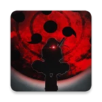 sharingan wallpaper live android application logo